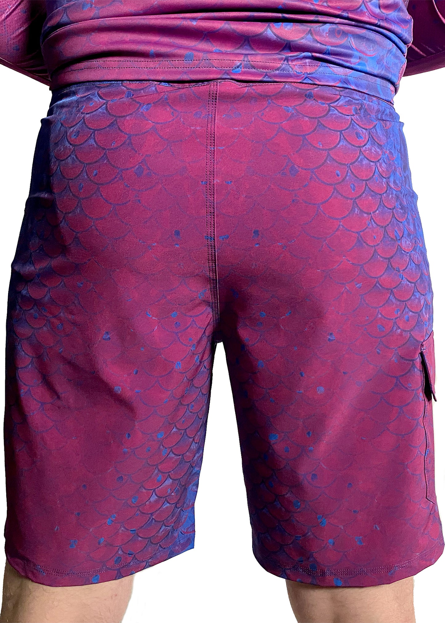 Purple Scales - Men's Board Shorts