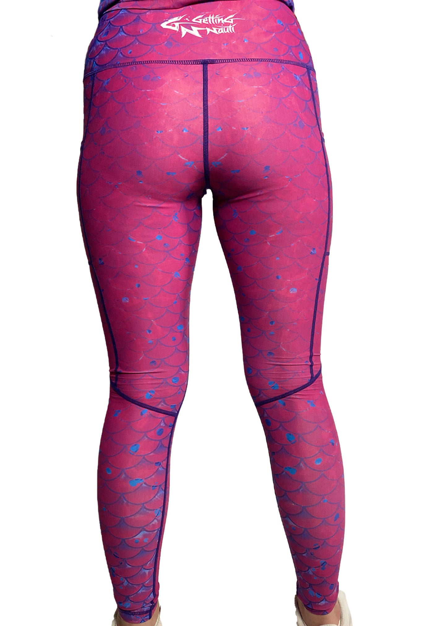 Purple Scales - Women's Leggings
