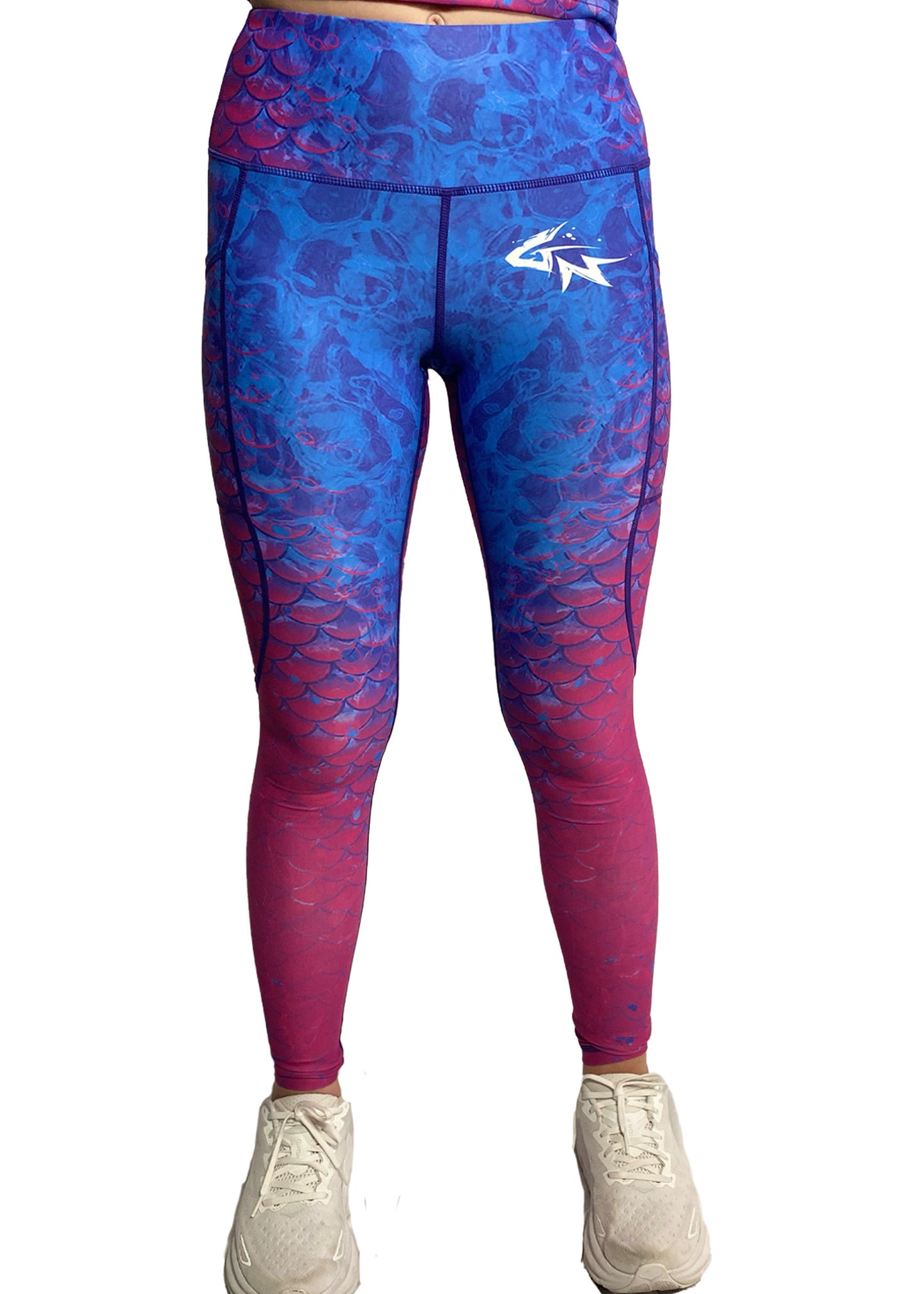 Purple Scales - Women's Leggings