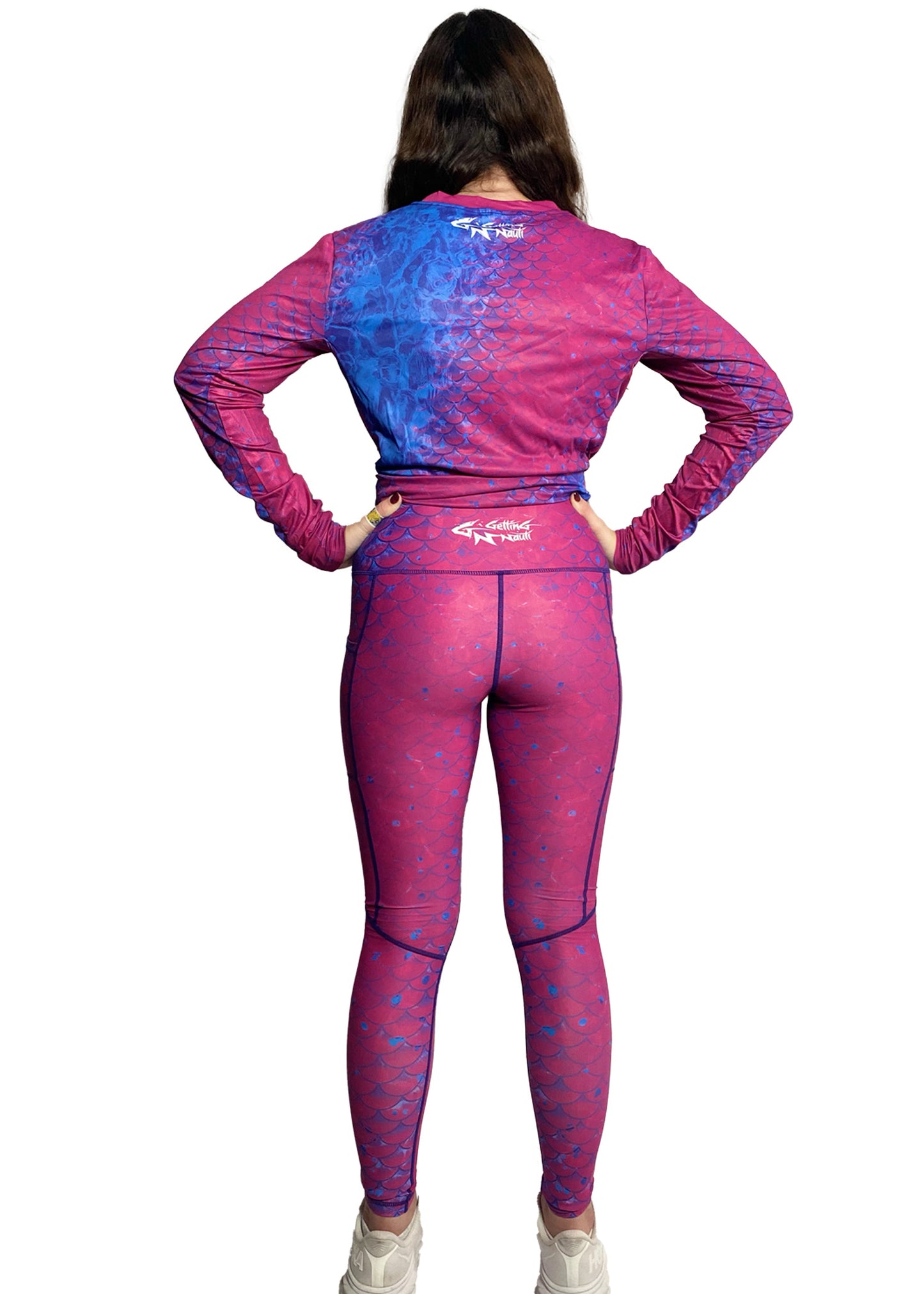 Purple Scales - Women's Leggings