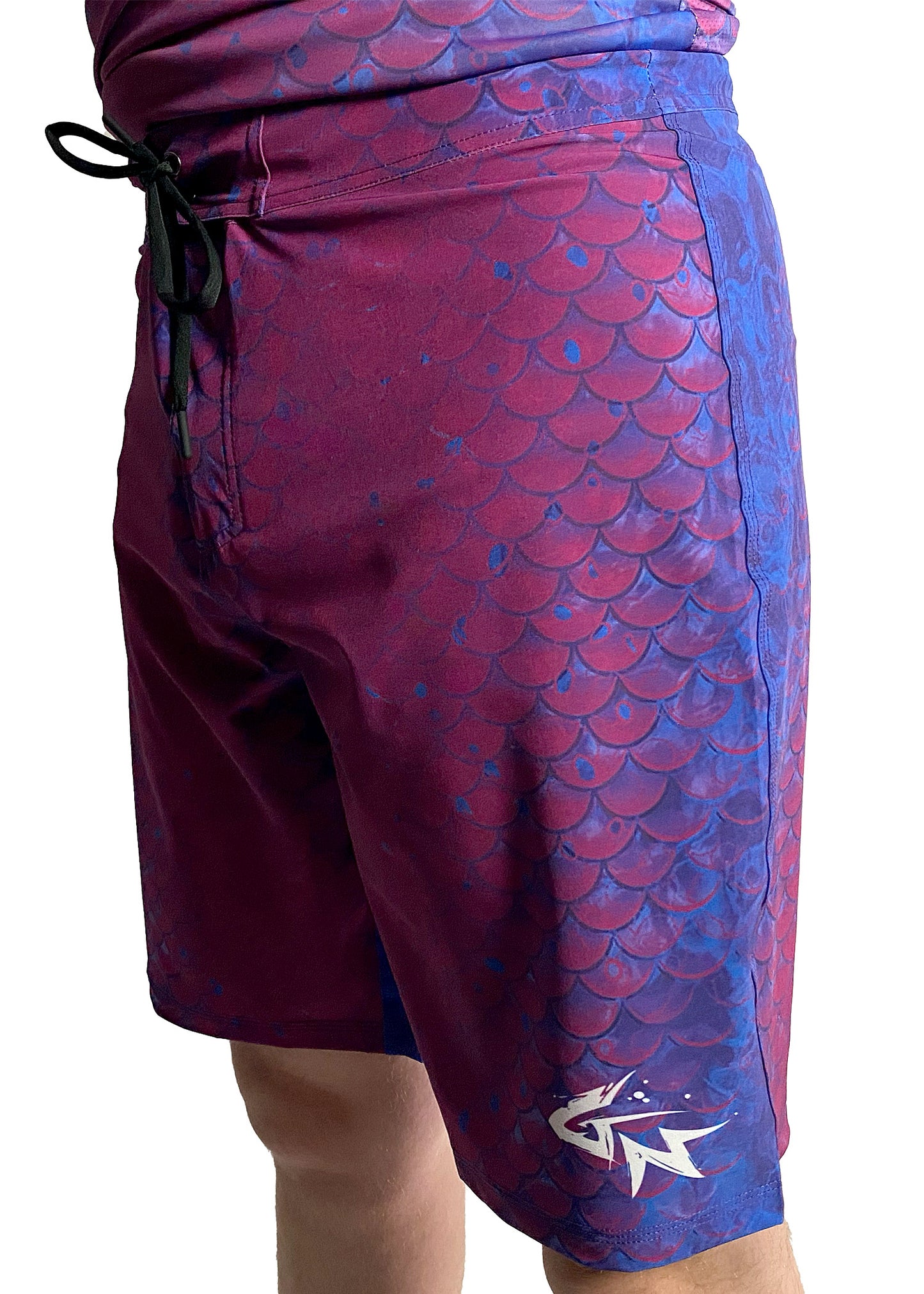 Purple Scales - Men's Board Shorts