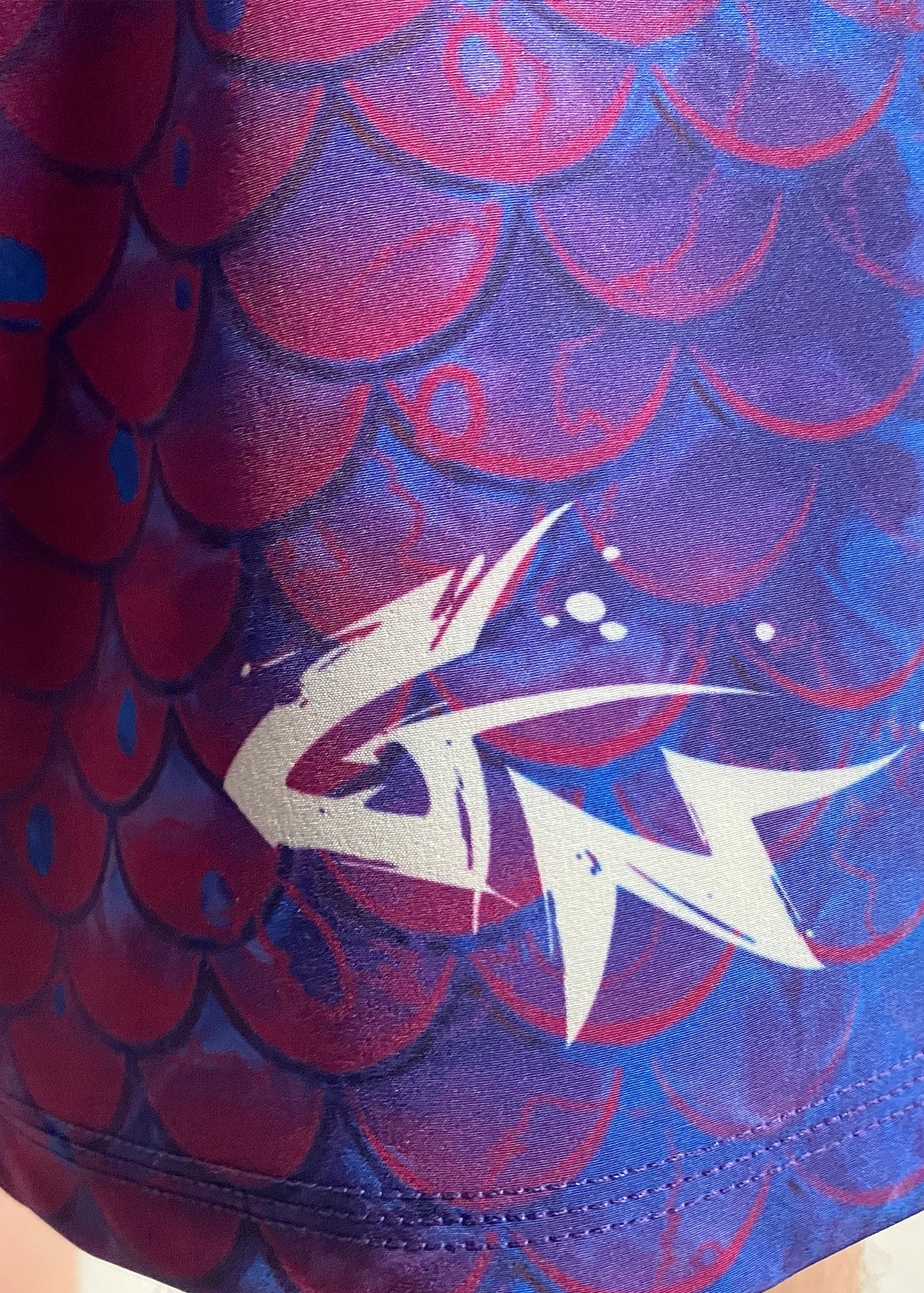 Purple Scales - Men's Board Shorts