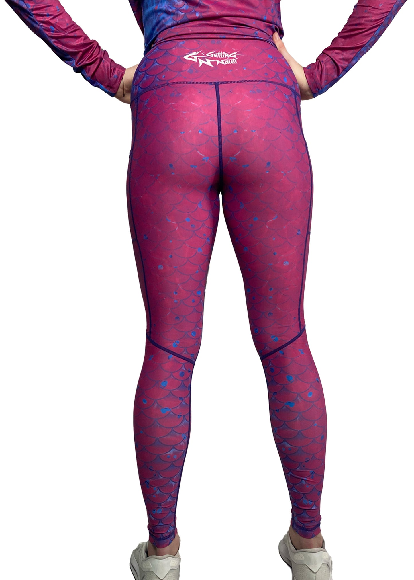 Purple Scales - Women's Leggings