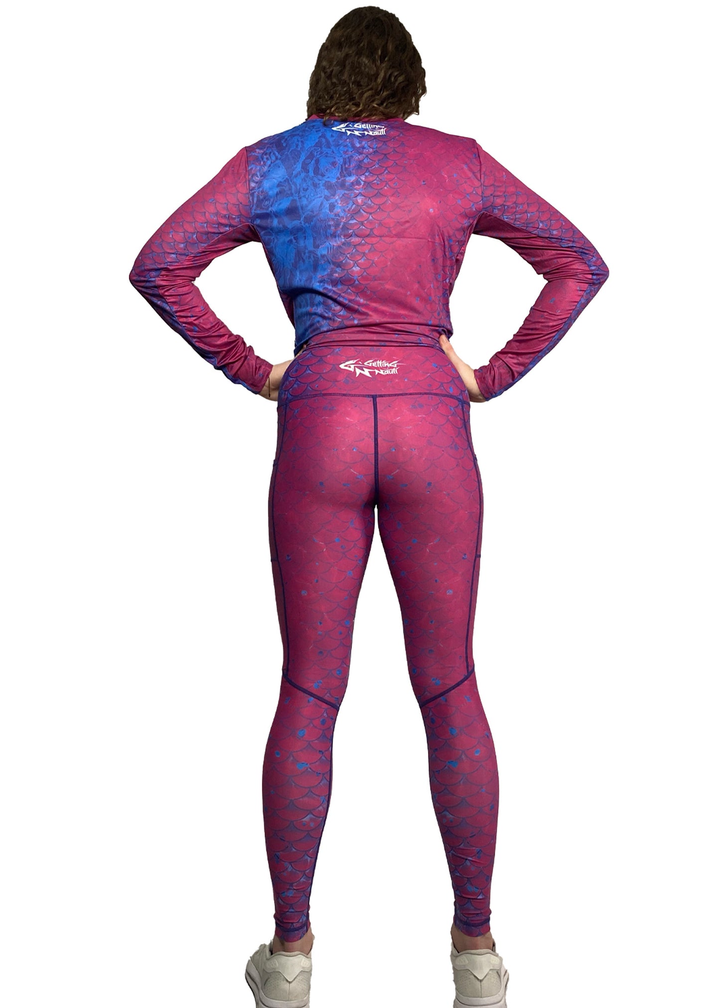 Purple Scales - Women's Leggings