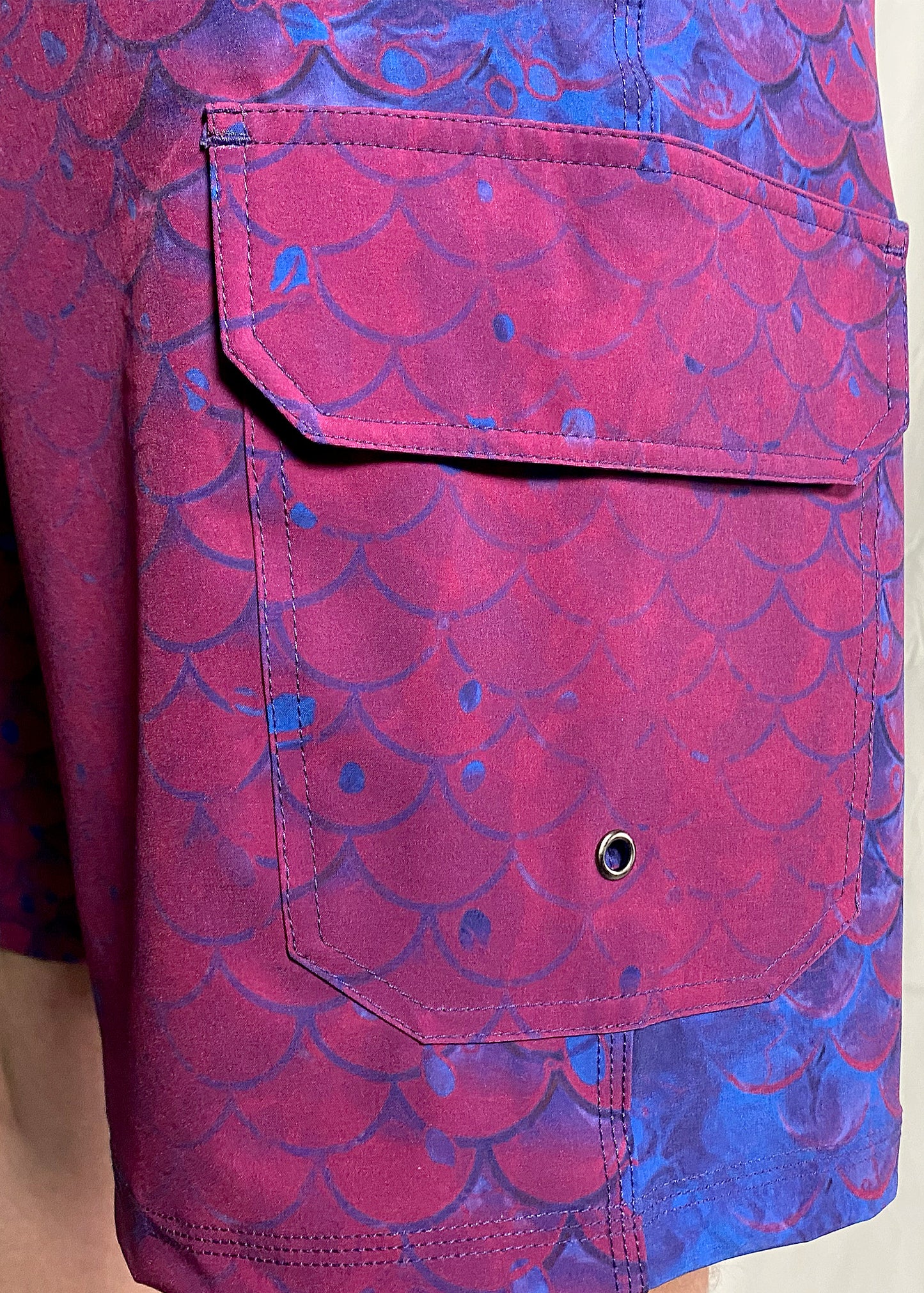 Purple Scales - Men's Board Shorts
