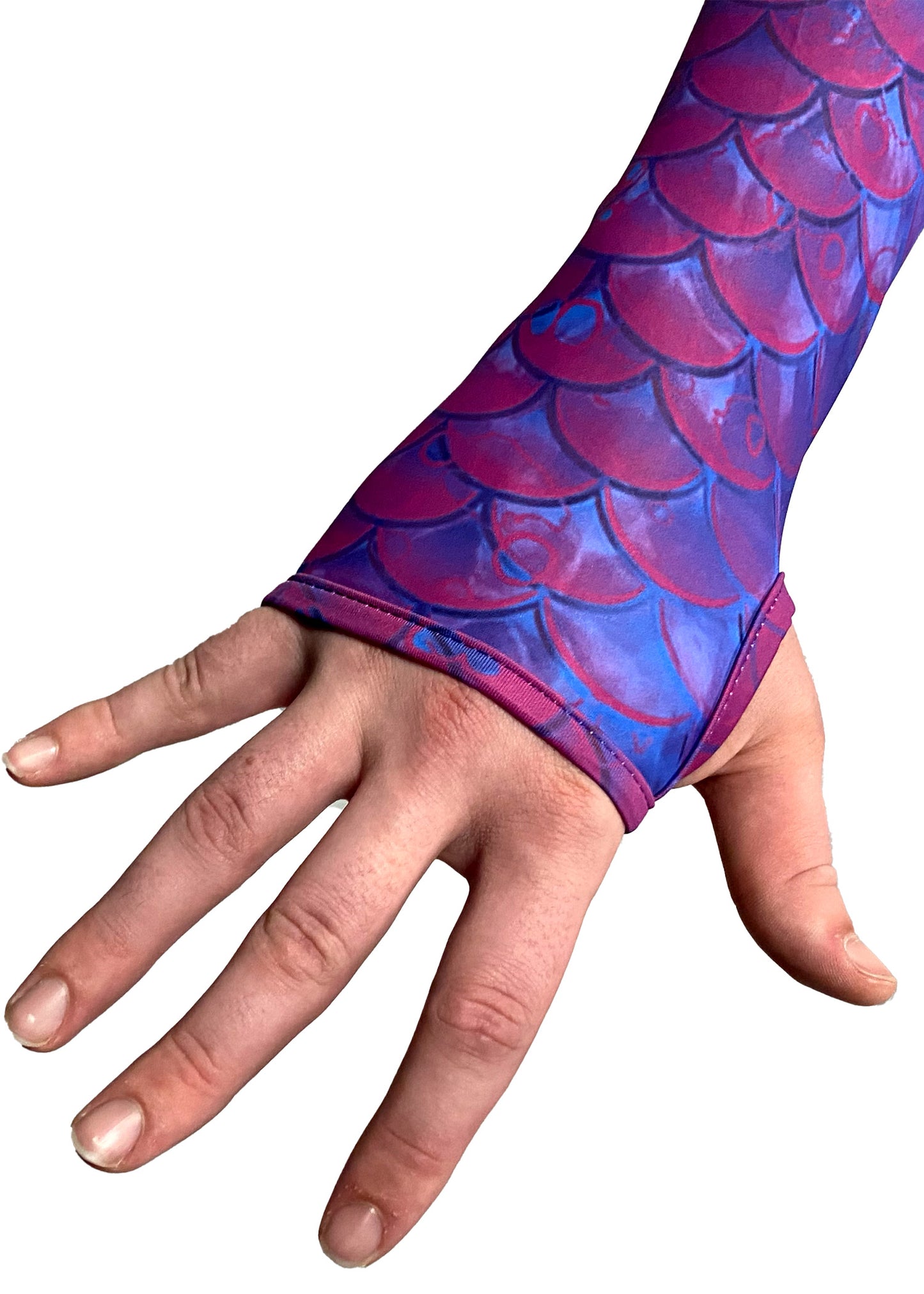 Purple Scales - Men's Long Sleeve Rashguard