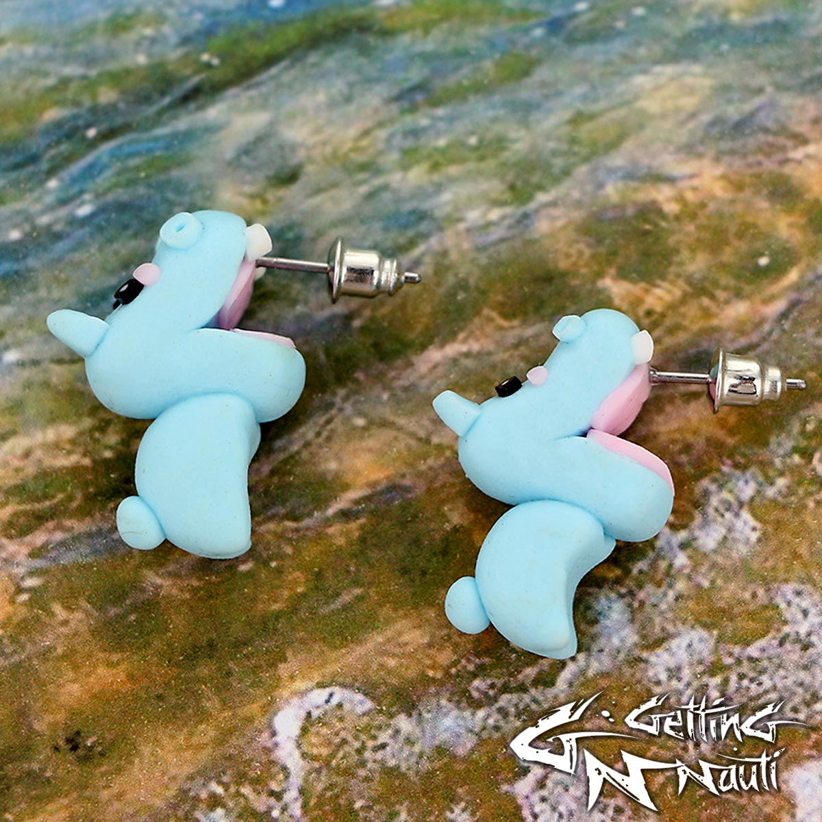 Hippo Chomp Earrings