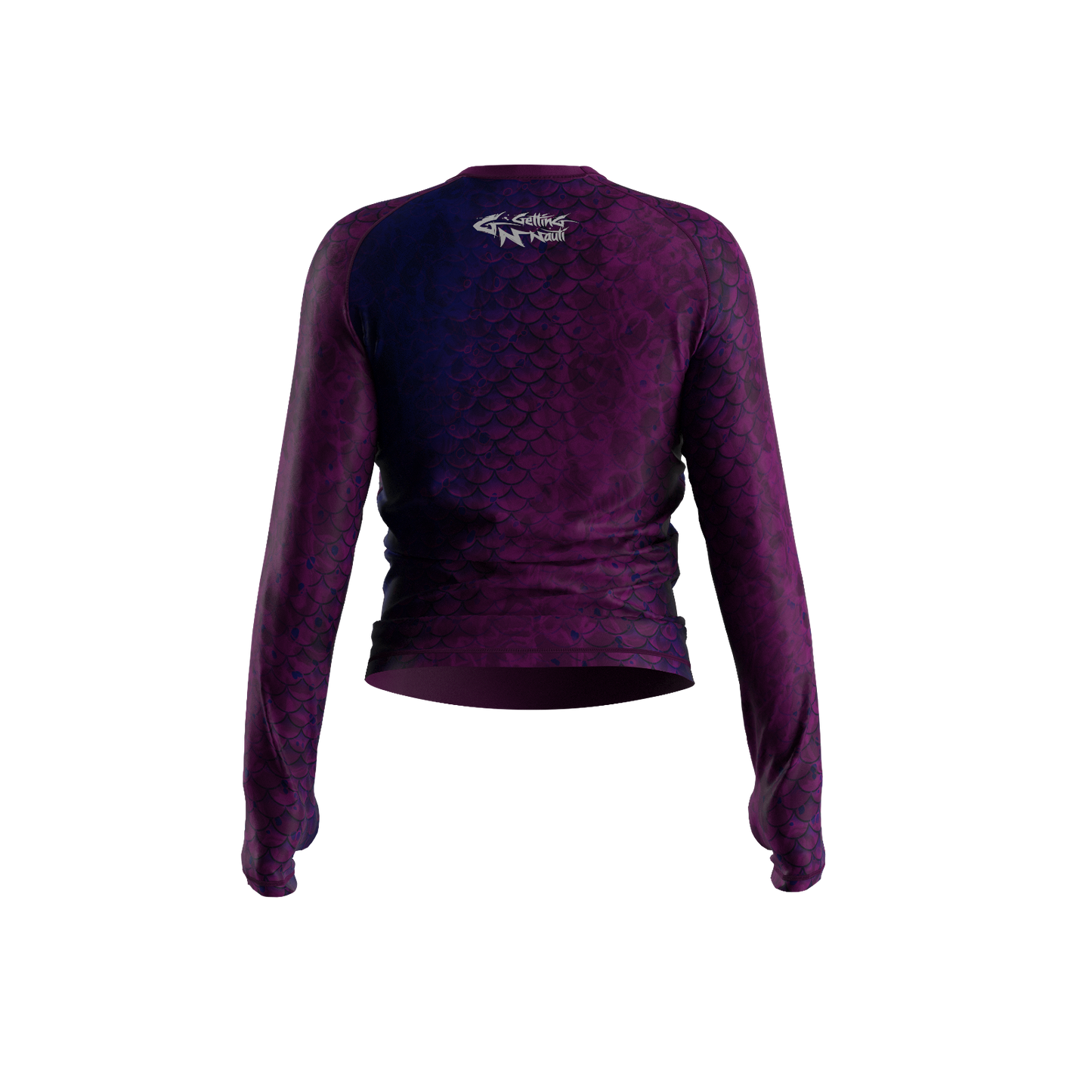 Purple Scales - Men's Long Sleeve Rashguard