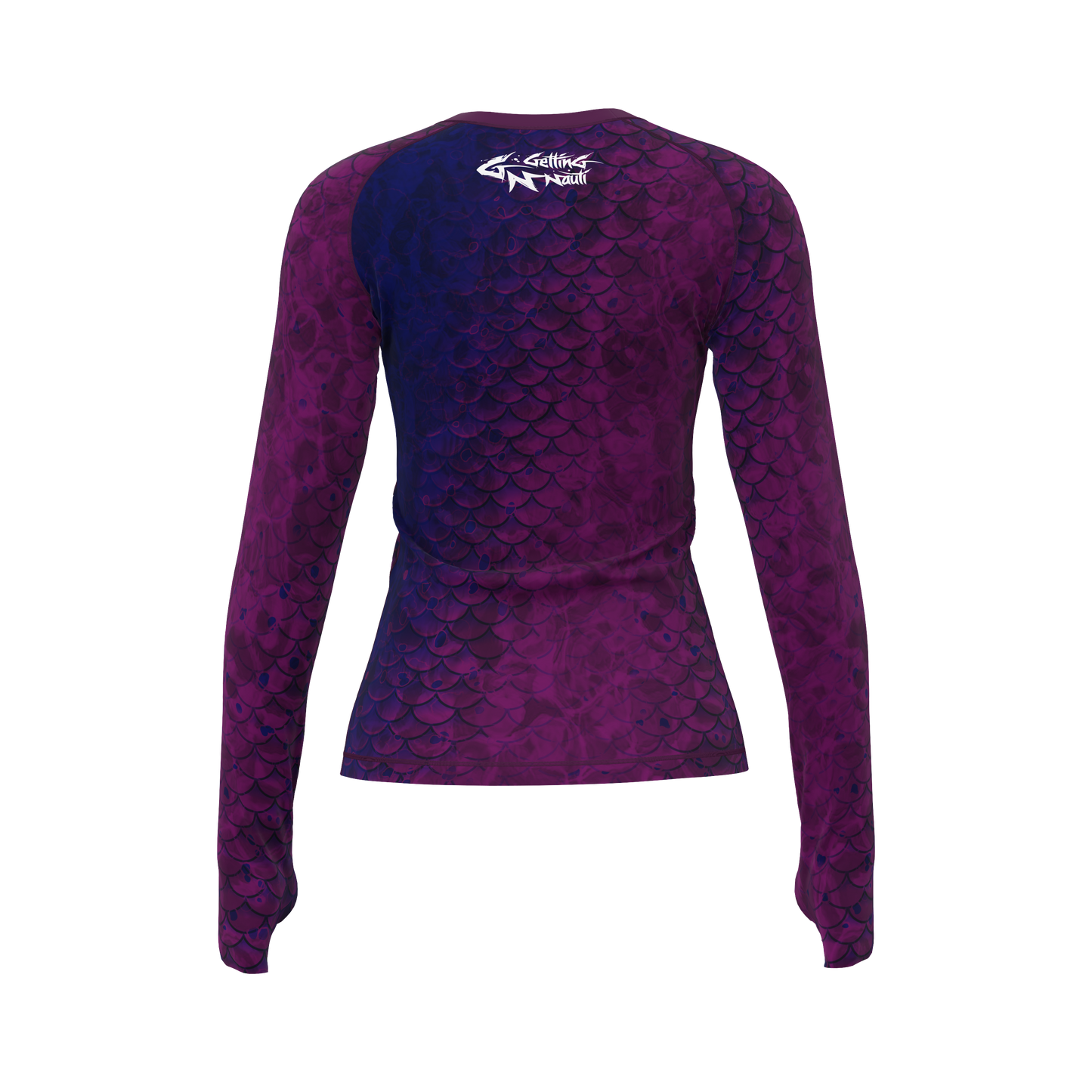 Purple Scales - Women's Long Sleeve Rashguard