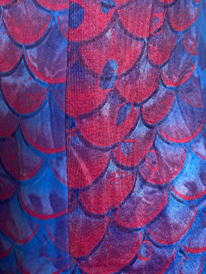 Purple Scales - Women's Long Sleeve Performance Shirt